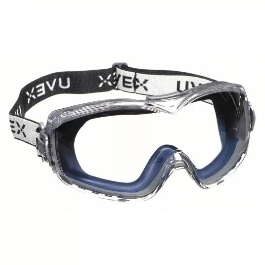 UVEX S3970DF Protective Goggles Stealth OTG Safety Anti-Fog Goggles 3