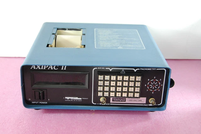 Teknar TSL Axipac II Pachymeter Working! 110/220V Teknar TSL Axipac II Pachymeter Working! 110/220V