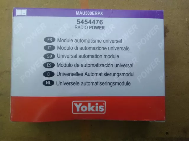 Micromodule radio pour portail compatible faac yokis  MAU500ERPX