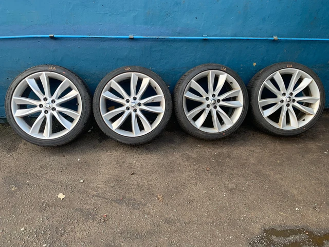 Genuine OEM Jaguar XF Hydra 19" Alloy Wheels set of 4 XFS XFR X250 RARE