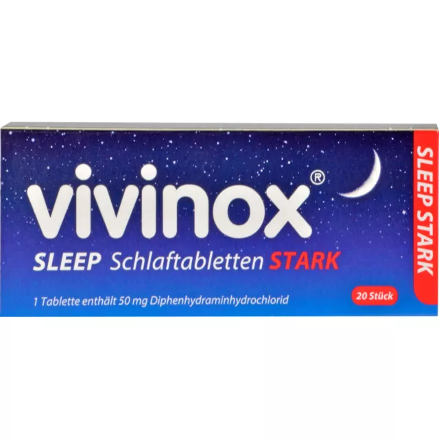 vivinox sleep stark Schlaftabletten, 20 St. Tabletten 2083906