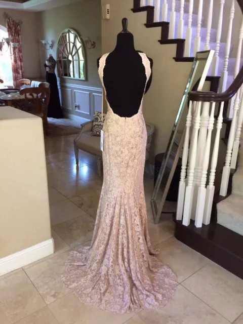 $640 Nwt Jovani Prom/Pageant/Formal/Wedding Dress/Gown #34032 Size 8