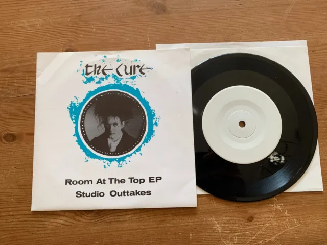 The Cure * ROOM AT THE TOP EP, Studio Outtakes * Poster sleeve 7" vinyl single