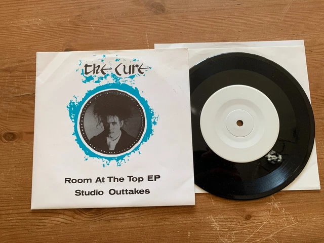 The Cure * ROOM AT THE TOP EP, Studio Outtakes * Poster sleeve 7" vinyl single The Cure * ROOM AT THE TOP EP, Studio Outtakes * Poster sleeve 7" vinyl single