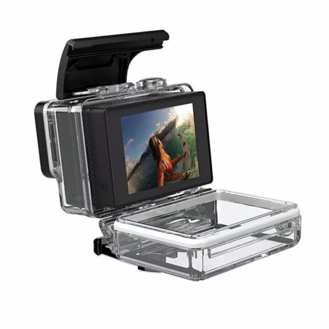 For GoPro Hero 4 3+ Camera LCD BacPac External Display Viewer + Rear Screen Case
