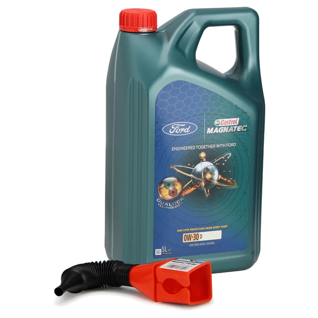 5L ORIGINAL FORD CASTROL MAGNATEC 0W-30 D Motoröl Öl WSS-M2C950-A ...