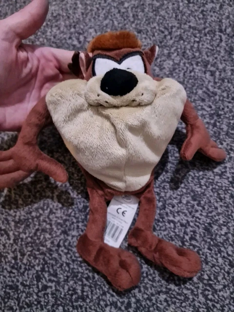 LOONEY TUNES TASMANIAN Devil Plush Soft Toy Teddy Warner Bros Taz 10