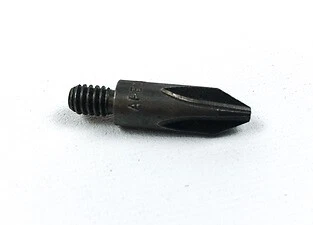 Phillips 12-24 Screw Shank Threaded Drive Bit No 2 6pk 1-3/16" OAL Apex 552-1