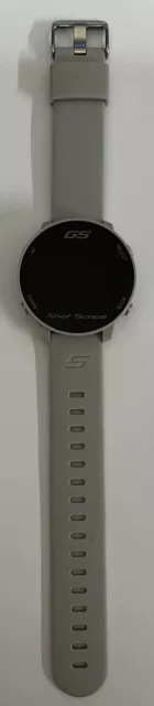 Shot Scope G5 GPS Golf Watch - Grey Strap - 36,000 Pre Loaded Courses