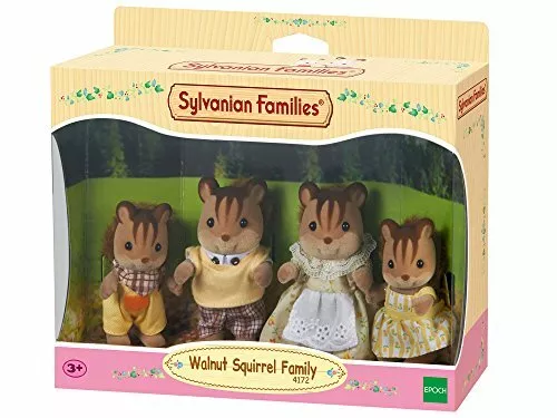 Sylvanian Families - Nussbaum Eichhörnchen Familie