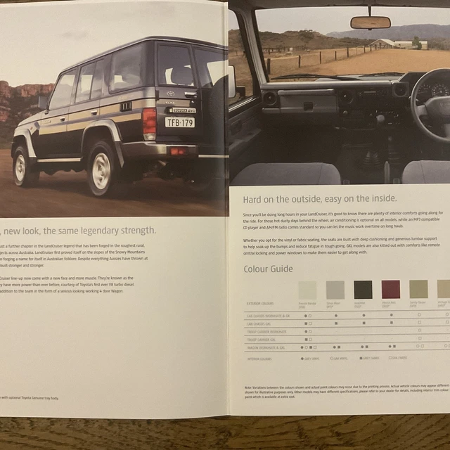 2007 2008 TOYOTA Landcruiser 70 Series Land Cruiser Australia Rare ...