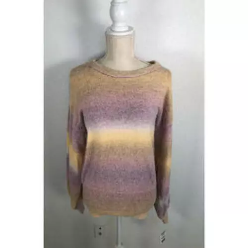 MSRP $70 Inc International Concepts Womens Space Dyed Yellow Size XS