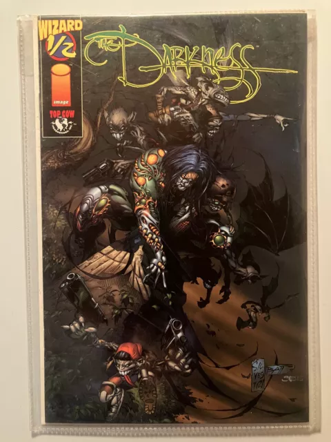 The Darkness #1/2 Marc Silvestri Cover A Wizard COA Top Cow Image Comics 1996