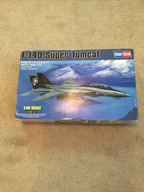 Hobbyboss 80368 1/48 Mô Hình Máy Bay F-14D Super Tomcat