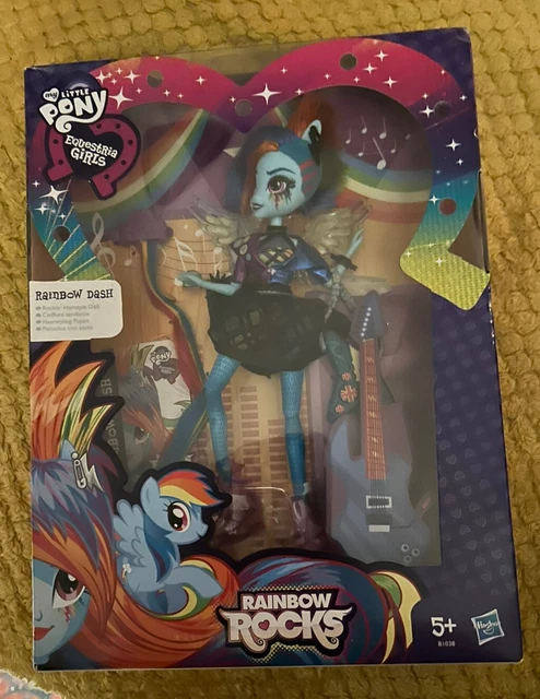 My Little Pony Equestria Girls Rainbow Dash Rainbow Rocks New Mib