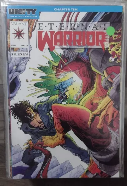 Eternal Warrior  # 2  1992 Valiant Comics  Key   Unity Chapter 10 Simonson