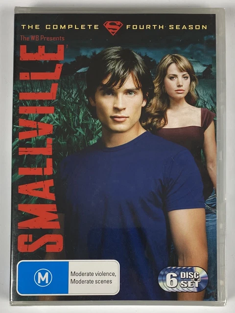 SMALLVILLE SEASON 4 Four DVD TV Show Series Superman Origin Super
