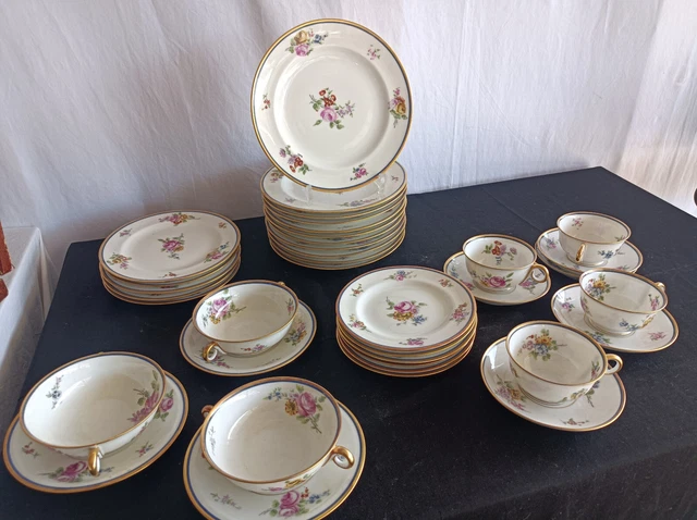 Partie De Service En Porcelaine De Limoges Haviland Début