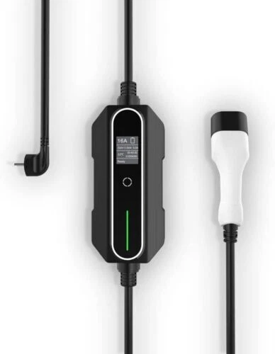 Chargeninja Rei Caricabatterie portatile - 6/8/10/13A, 3,7KW, cavo da 5 metri tipo 2,...