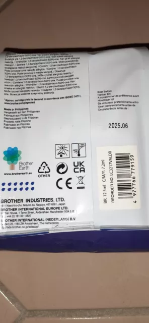 Brother LC3217 Tintenpatronen-Set - Cyan, Magenta, Gelb, Schwarz