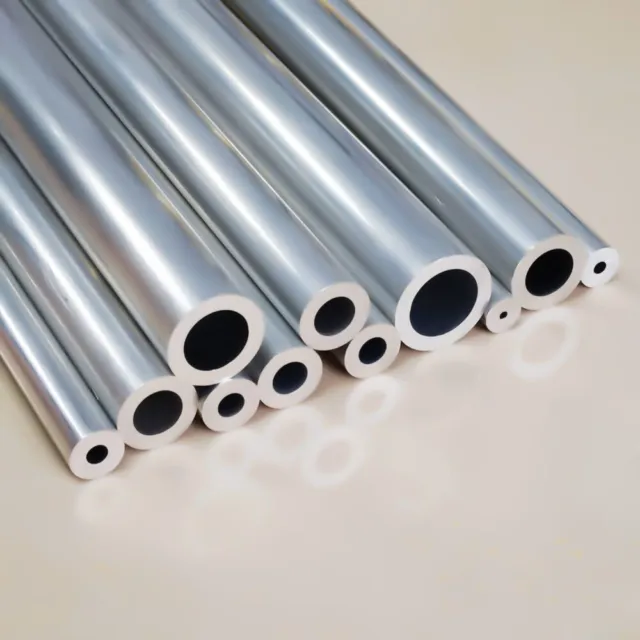 1-3Pcs Aluminium Tube 5mm Wall Thickness,13-60mm OD,300mm Length Hollow Rod