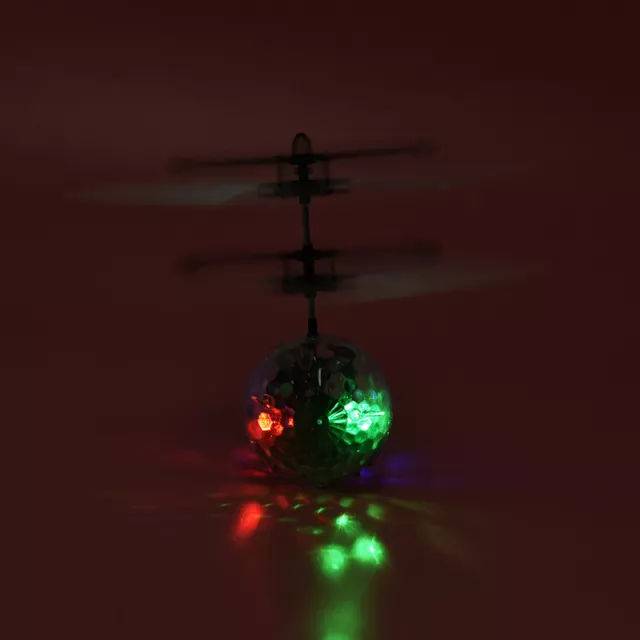 Hand Flying UFO Crystal Ball LED Induction Control HOVER Toy Helicopter