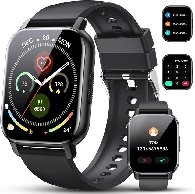 Smartwatch 1,85'' Con Chiamate Bluetooth E 110+ Modalità Sport – Per Uomo E Donna, IP68