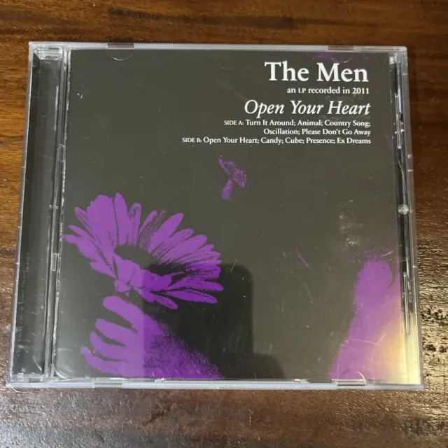 The Men - Open Your Heart CD Album - Garage Rock, Punk, Indie Rock