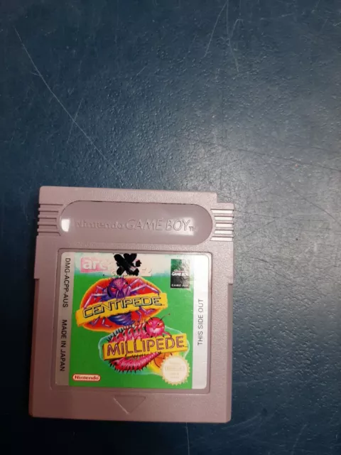 Nintendo Gameboy Game - Arcade Classic 2: Centipede Millipede