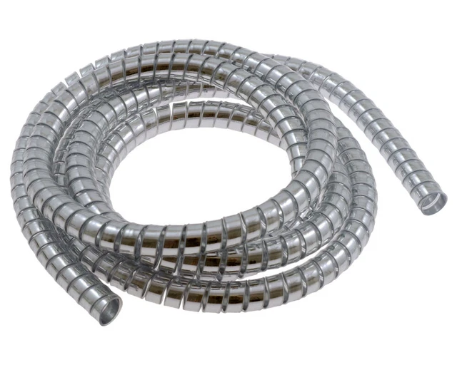 câble Bowden chrome, 1,50 m, diamètre intérieur 10,2 mm, moto