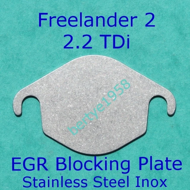 EGR VALVE BLANK Plate 2.2L Freelander 2 Evoque TD4 TD4e SD4 eD4