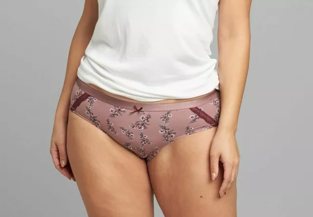 LANE BRYANT CACIQUE Seriously SEXY Pink CHEEKY Panties PLUS 22/24