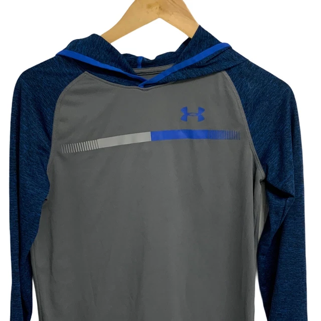 Under armour Ragazzi Bambini Larga Calore Top Felpa Manica Lunga Misura Ylg / Jg 2