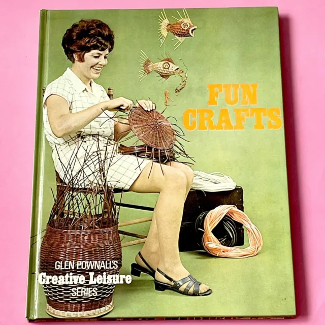 Fun Crafts - 1971 Vintage Glen Pownall’s Creative Leisure Series
