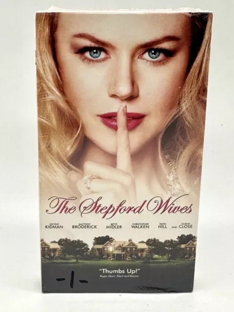 The Stepford Wives (VHS, 2004) NEW SEALED W/BLUE REEL WATERMARKS SHIPS FAST L@@K