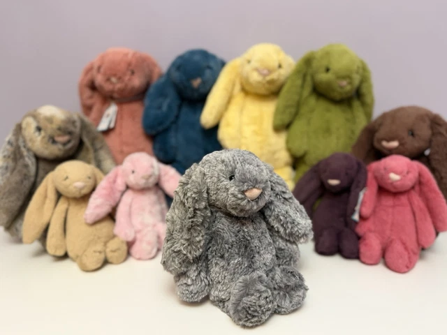JELLYCAT RARE RETIRED Special Edition Bashful Kara Bunny, New Without ...