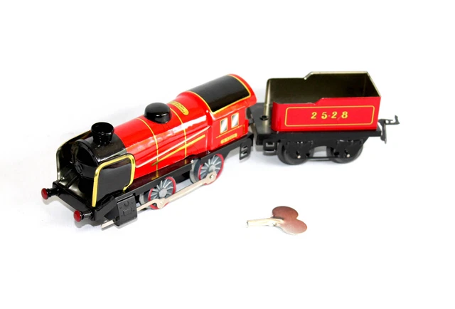Locomotive à Vapeur Hornby O N3.1225 + Tender – Modèle Mécanique Ancien