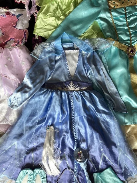 Girls Dress Up Clothes Bundle Age 5-6 years Disney Frozen Brave Merida Tinkerbel 2