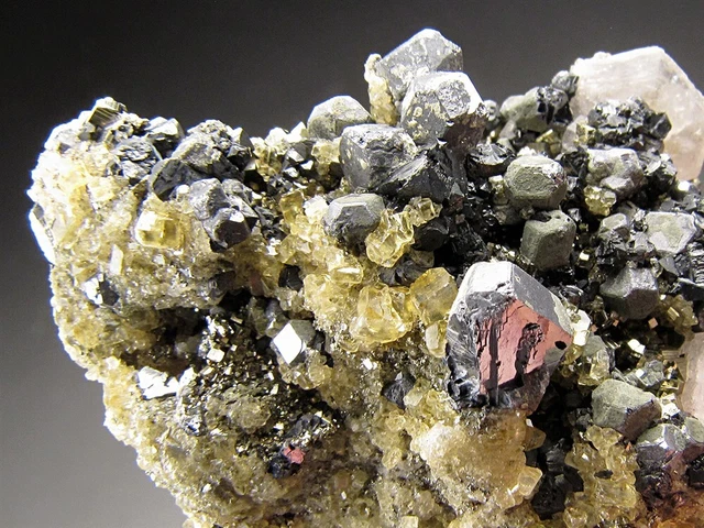 Apatite Galena Pyrite Sphalerite and Barite Eagle Mine Gilman Colorado