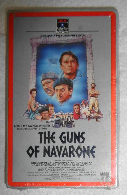 Neuf The Armes De Navarone Betamax beta Bande - Neuf Scellé En Pellicule