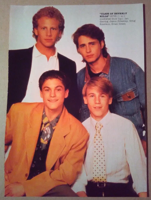 Magazine Pinup~ ~JASON PRIESTLEY ~IAN ZIERING ~BRIAN AUSTIN GREEN ~DOUG EMERSON
