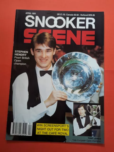 Snooker Scene Magazine April 1991