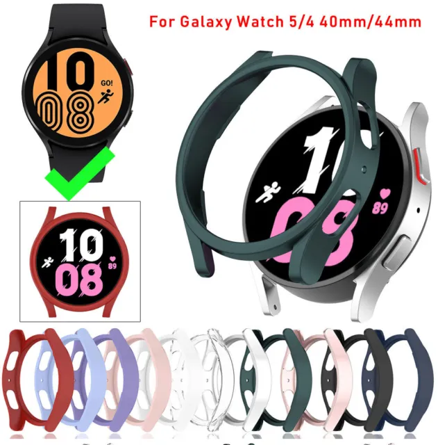 Für Samsung Galaxy Watch 5 4 40mm 44mm PC Schutzhülle Frame Case Protector Cover