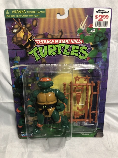 Playmates TMNT Teenage Mutant Ninja Turtles Action Figure Michaelangelo 1998