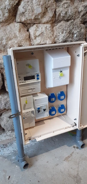 Coffret électrique de chantier / Branchement provisoire