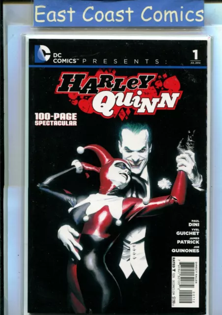 DC PRESENTS BATMAN HARLEY QUINN #1 100 pg SPECTACULAR PAUL DINI - 2nd PRINT - DC