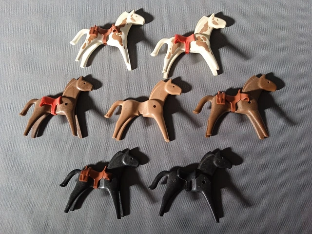 PLAYMOBIL Vintage Geobra 1974 - Chariot Carriole Attelage 2 Chevaux - Jeux & Jouets PLAYMOBIL Vintage Geobra 1974 - Chariot Carriole Attelage 2 Chevaux - Jeux & Jouets