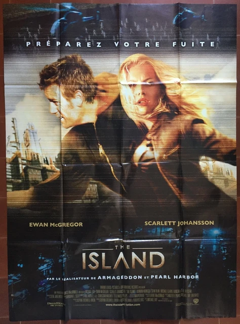 Affiche THE ISLAND Michael Bay SCARLETT JOHANSSON Ewan McGregor 120x160cm