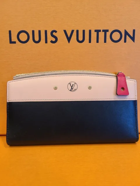 Louis Vuitton Bifold Wallet Portefeuille Slender M81312 with Box Free  Shipping