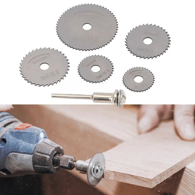 Oscillant Outil Lame Disque Coupeur Rotatif Compatialble pour Bois Plastique